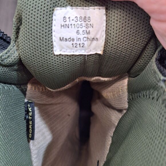 Cabelas Goretex Insulated Camo Hunting/Winter Boots With Front Zipper Men's 6.5M - Picture 10 of 10